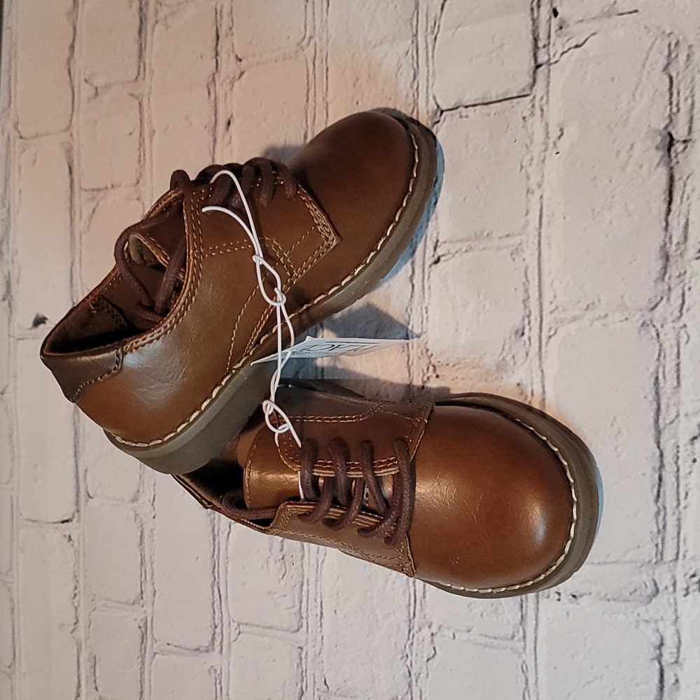 Toddler Size 8 Brown Dress Shoe